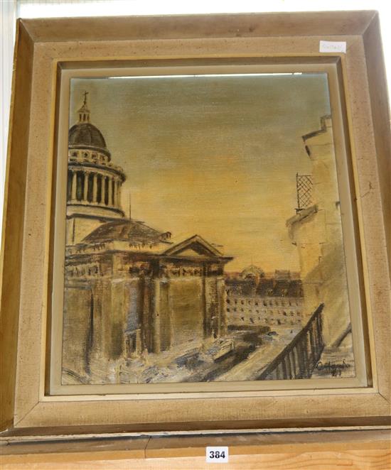 Oil of St Pauls Cathedral